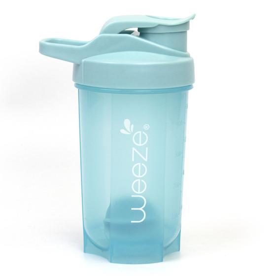 Imagem de Coqueteleira Copo Academia 500ml Shakeira Garrafa Shaker Com Mola Para Suplemento