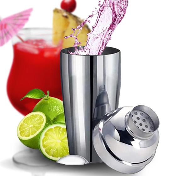 Imagem de Coqueteleira Em Inox 500ml Bebida Drink Caipirinha Bar