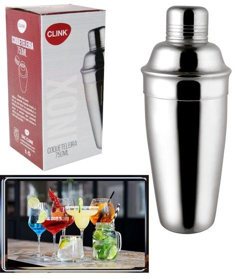 Imagem de Coqueteleira em Inox Linha Luxo 750ml