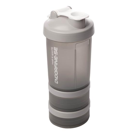 Coqueteleira Garrafa Shaker 620ml Porta Suplemento Academia