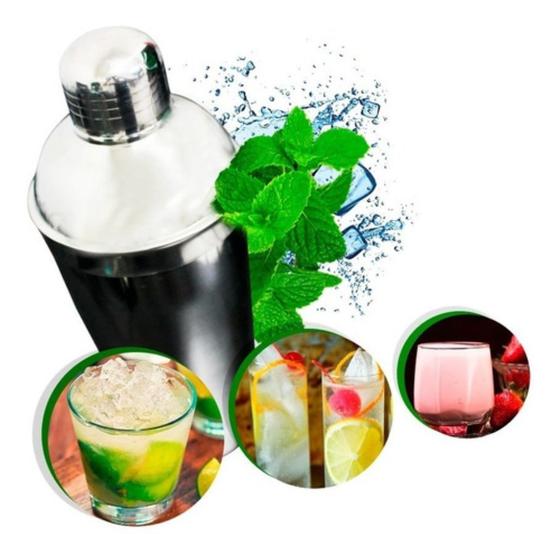 Imagem de Coqueteleira Inox Clink 750ml Caipirinha Bar Reforçada