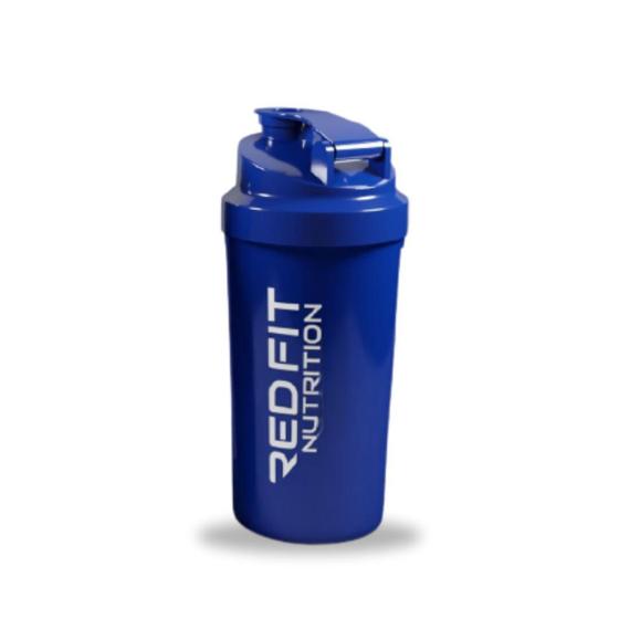 Imagem de Coqueteleira Shaker Academia Red Fit Nutrition Azul 600ml