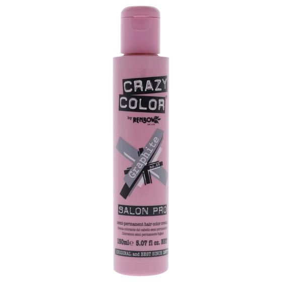 Imagem de Cor de cabelo Crazy Color Salon Pro 69 Graphite 150ml para mulheres