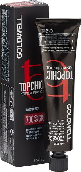 Imagem de Cor de cabelo Goldwell Topchic, 7oo @gk Sensational Orange,