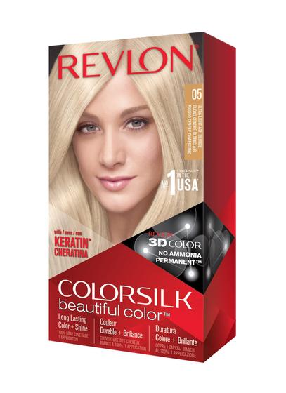 Imagem de Cor de cabelo Revlon Colorsilk 05 Ultra Light Ash Blonde 130 ml