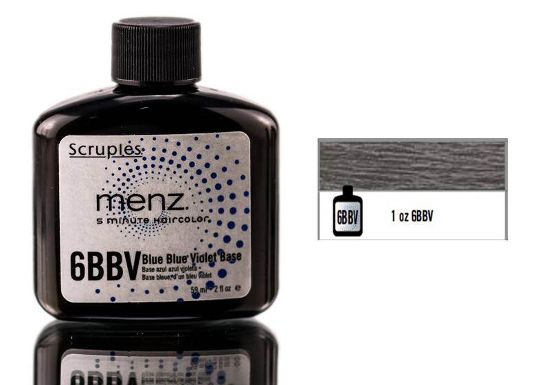 Imagem de Cor de cabelo Scruples Menz 5 Min 6BBV Charcoal 60mL