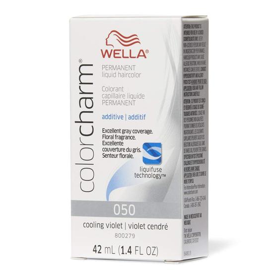 Imagem de Cor de cabelo WELLA Color Charm Permanent Liquid 050 Cooling Violet