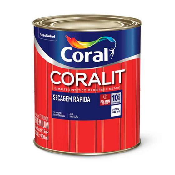 Imagem de Coral coralit secagem rápida 900ml branco