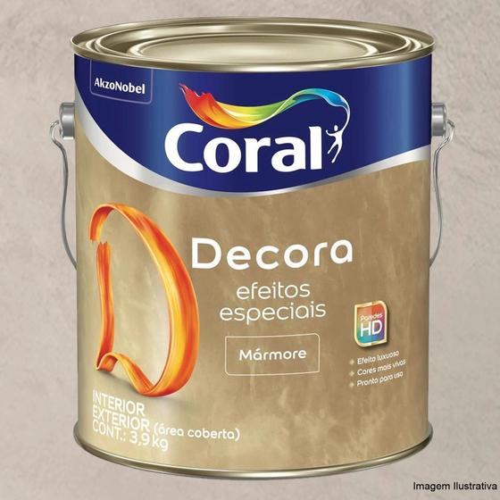 Imagem de Coral Decora Massa para Efeito Mármore cor Recado de Amor 3,0L