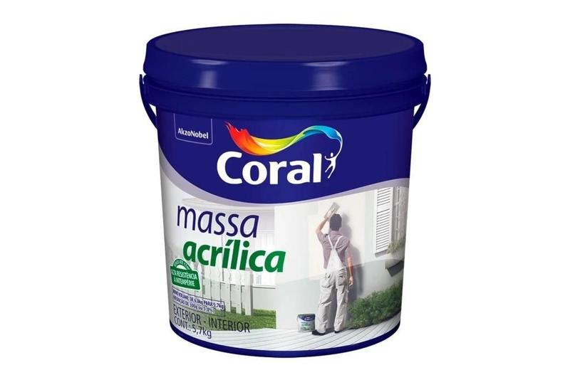 Imagem de Coral Massa Acrilica Gl Plast 5,7kg