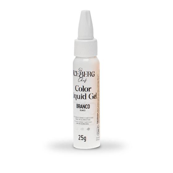 Imagem de Corante Branco Liquid Gel 25g Iceberg Chef Original