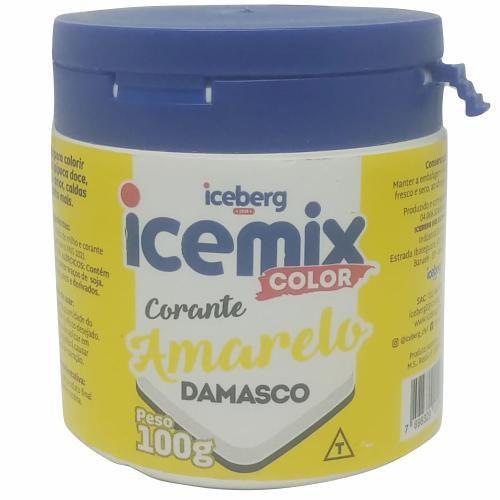 Imagem de Corante Em Pó Amarelo Damasco 100G Iceberg