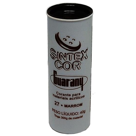 Imagem de Corante Guarany Sintexcor Marrom 40g