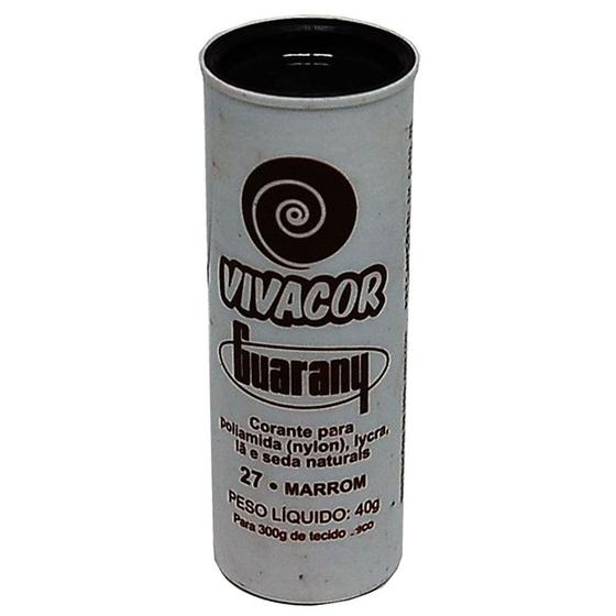 Imagem de Corante Guarany Vivacor Marrom 40g