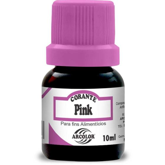 Imagem de Corante Liquido PINK 10ML.