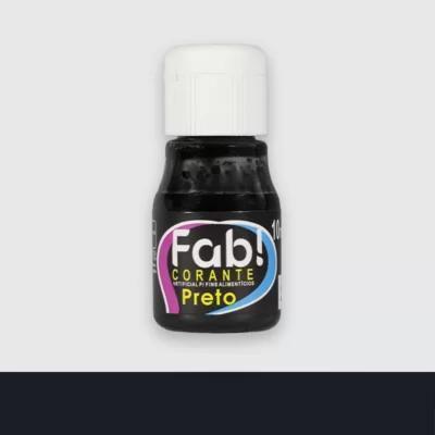 Imagem de Corante Liquido Preto 10ml Fab