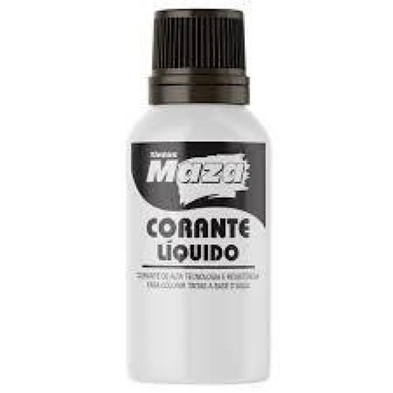 Imagem de Corante Líquido Preto 50ml Maza