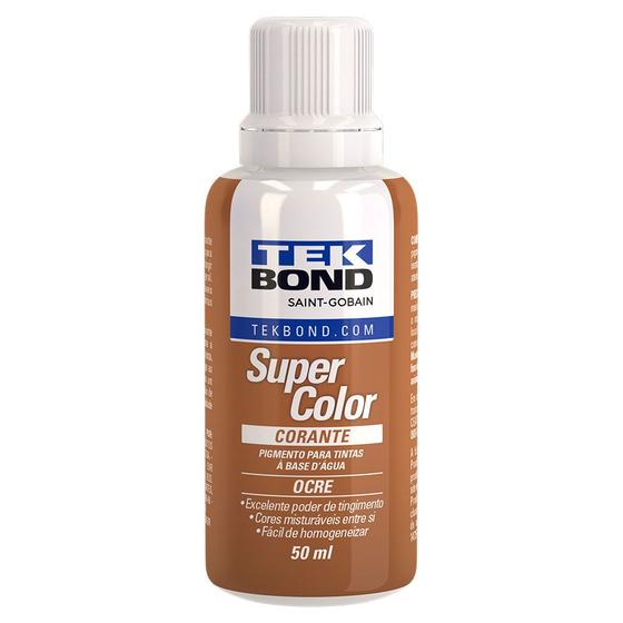 Imagem de Corante Liquido Super Color Ocre 50 ml Tek Bond