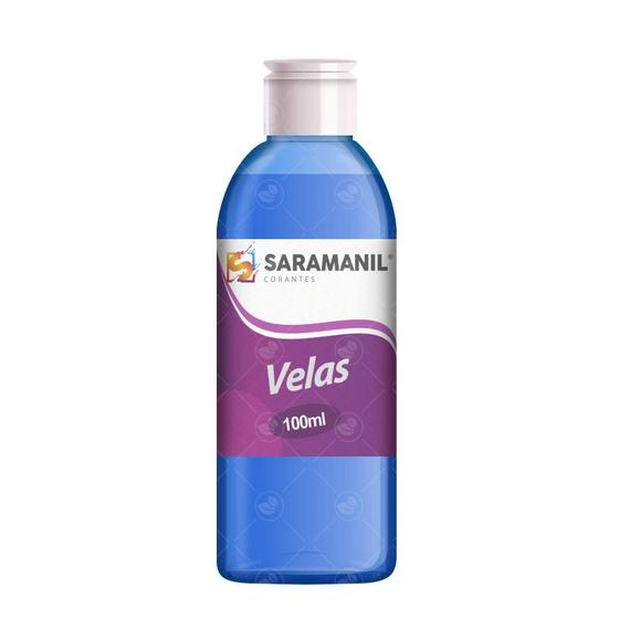 Imagem de Corante Líquido ul Fluorescente Saramani Vela Anilina100Ml