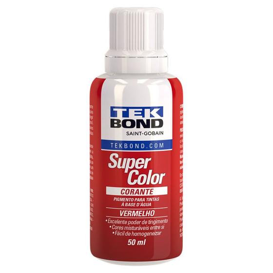 Imagem de Corante liquido vermelho 50ml tekbond