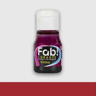 Imagem de Corante Liquido Vinho 10ml Fab