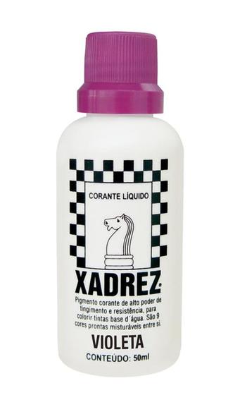 Imagem de Corante Líquido Xadrez Violeta 50 g com 12 - Sherwin