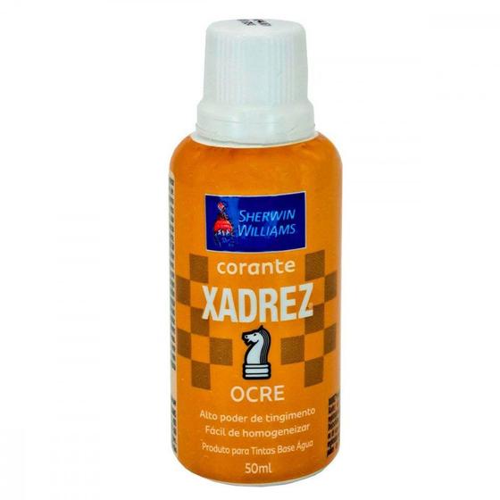 Imagem de Corante Para Tinta Xadrez Ocre (50Ml) - Kit C/12 Peças