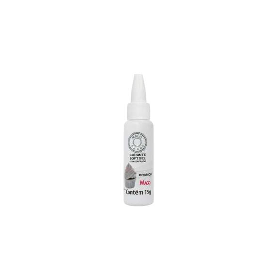 Imagem de Corante Soft Gel Mago Branco 15grs