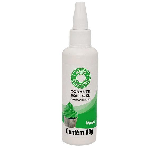 Imagem de Corante SoftGel Marrom 60g Mago