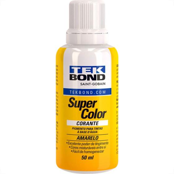 Imagem de Corante Tekbond Amarelo 50Ml