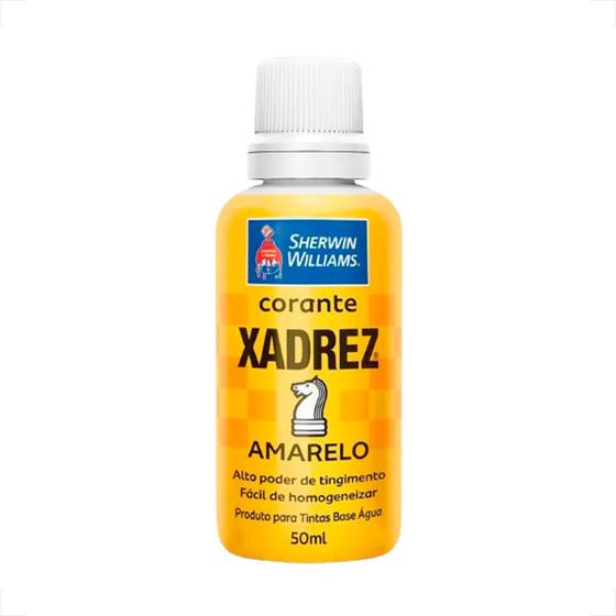 Imagem de Corante xadrez globo 50ml amarelo