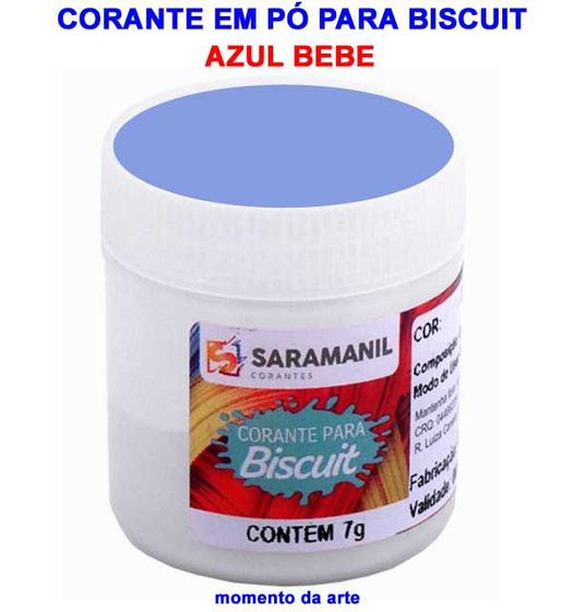 Imagem de Corantes para biscuit pó 7g - cor CINZA
