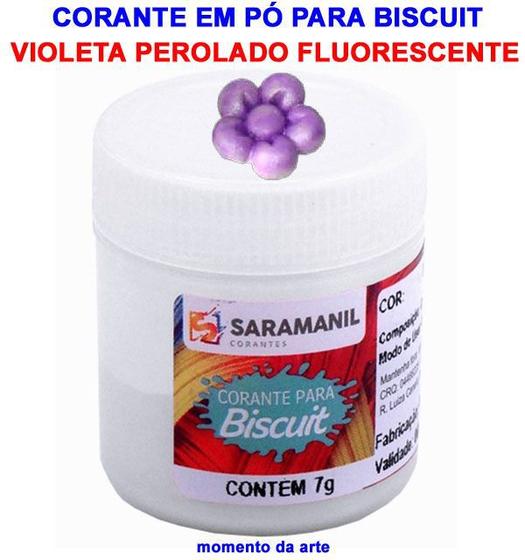 Imagem de Corantes para biscuit pó 7g - cores fluorescentes com perolados