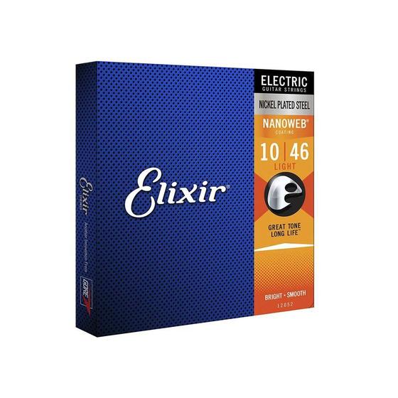 Imagem de Corda .010 Light para Guitarra Nanoweb Elixir
