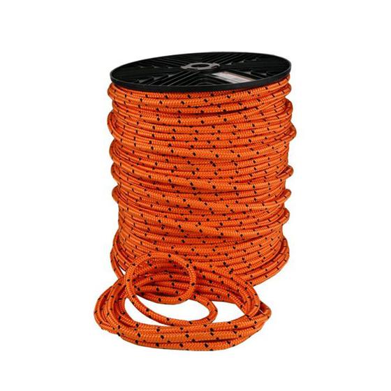 Corda 6mm Polipropileno Trançada Laranja Starfer 20m Menor preço em Corda 6mm Polipropileno Trançada Laranja Starfer 20m