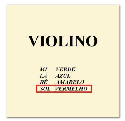 Imagem de Corda Avulsa M Calixto Violino 4/4 Corda: Sol
