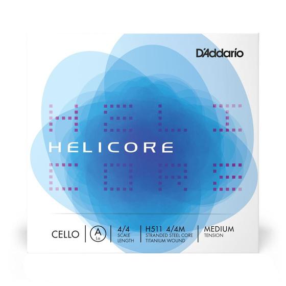 Imagem de Corda Avulsa Para Cello LA D'Addario Helicore H511 4/4M