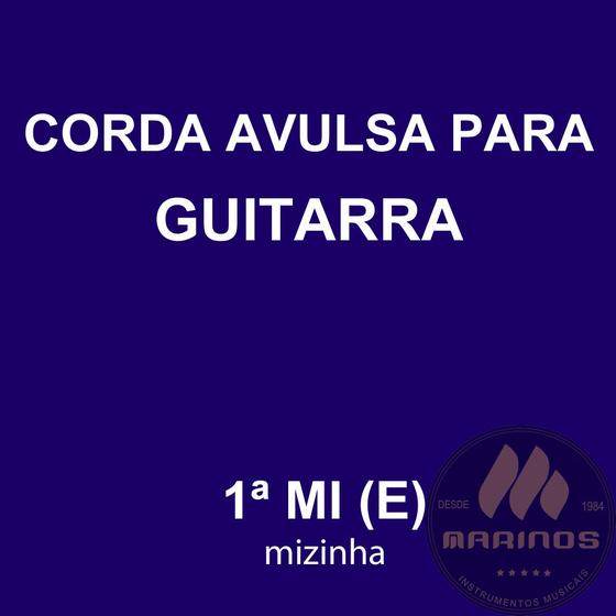 Imagem de Corda Avulsa para Guitarra 1ª MI (E) GNR