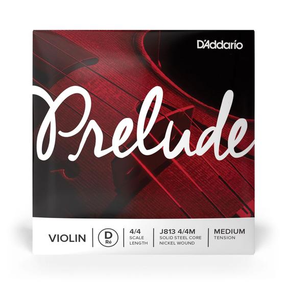 Imagem de Corda Avulsa Para Violino RÉ D Addario Prelude J813 4/4M