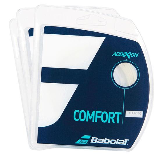 Imagem de Corda Babolat Addixion 16L 1.30mm Champanhe - Pack com 3 Sets