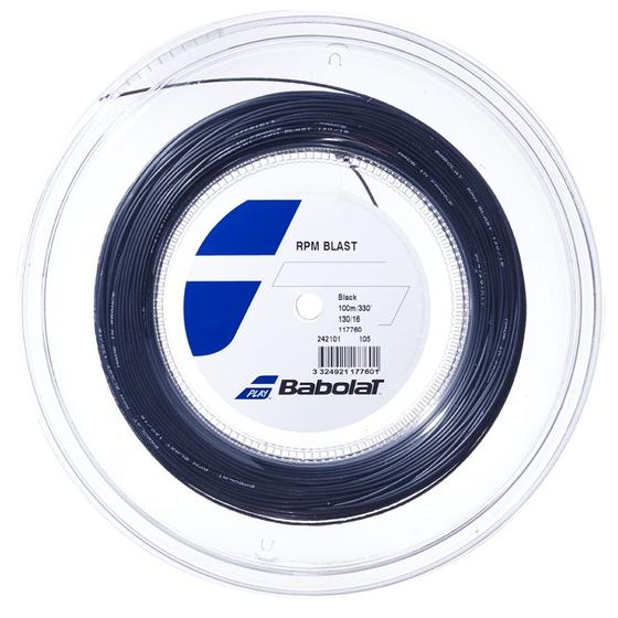 Imagem de Corda Babolat RPM Blast 1,30 mm Preta (Gauge 16) - set individual