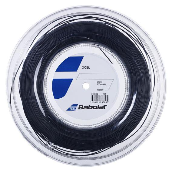 Imagem de Corda Babolat Xcel 17 1.25mm Preto - Rolo com 200m