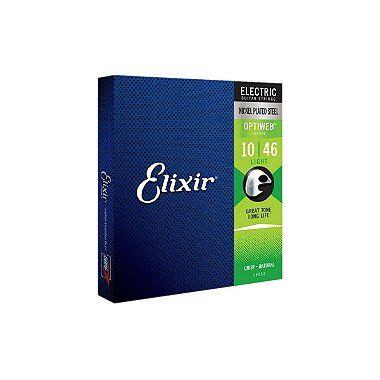 Imagem de Corda De Guitarra Elixir Optiweb Tensão Leve (010.046)