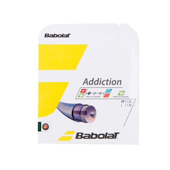 Imagem de Corda de raquete babolat addiction - cor unica - un