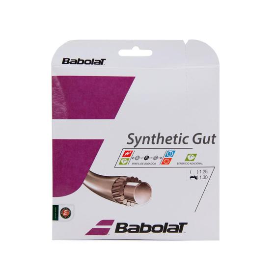 Imagem de Corda de raquete babolat synthetic gut - cor unica - un