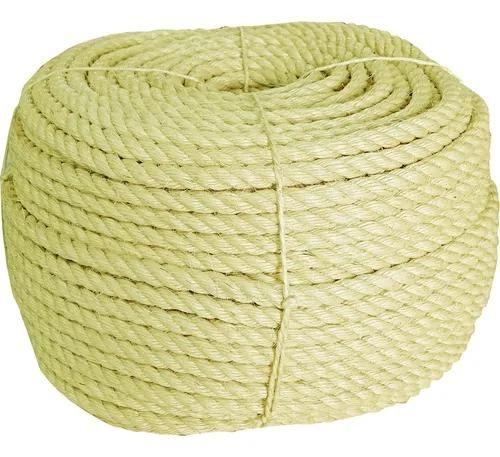 Imagem de Corda De Sisal 20mm 75 Mts Reforçada Decoração Artesanato