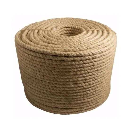 Imagem de Corda de Sisal 6mm - Uso Geral/Artesanato - VENDIDO NO METRO