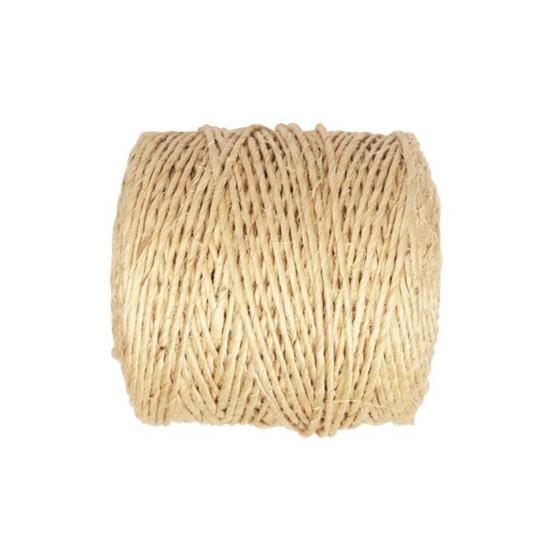 Imagem de Corda De Sisal 8Mm 15 Metros Rolo Fio Sisal Artesanato Sisal