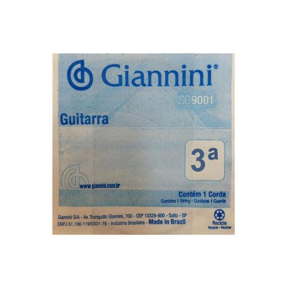 Imagem de Corda Guitarra Super Light Geegst9.3 C/3 Giannini