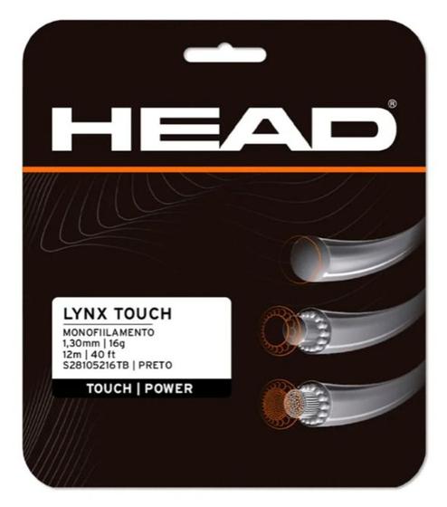 Imagem de Corda Head Lynx Touch 16g 1.30mm Preto - Set Individual